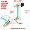 Vogueing Tool Flowmeter with Control Valve YB-4M Air Flow Meter