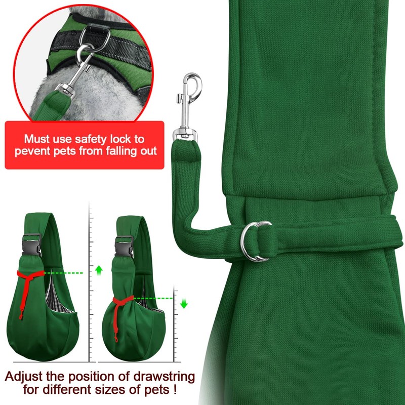 Tomkas Dog Sling Carrier for Small Dogs Puppy Carrier for