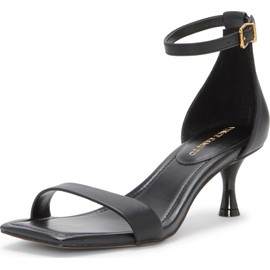 Vince Camuto Women's Vinkely Heeled Sandal, Nu Black, 7