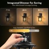 VIANIS 2 Packs Motion Sensor Outdoor Lights, Dusk to Dawn