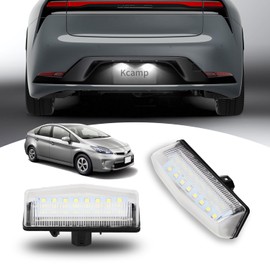Kitazawa Shoji Prius License Plate Light LED License Lamp LED Explosive Light Prius 20 Series 30 Series Prius Alpha 40 Series Custom Verts Coupler On Genuine Replacement Type Set of 2