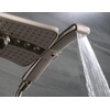 BRIGHT SHOWERS High Pressure Brushed Nickel Shower Heads Combo with