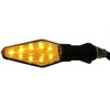 MotorToGo Black Sequential Lamp Turn Signals Lights LED Turn Signals
