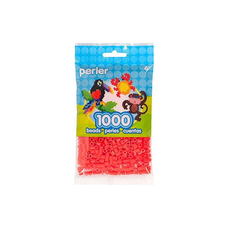 Perler Beads 1,000/Pkg-Tomato, Tomato