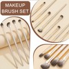 COYUN 8-Piece Eyeshadow Make-Up Brush Set, Brush Cosmetic Bag, Portable