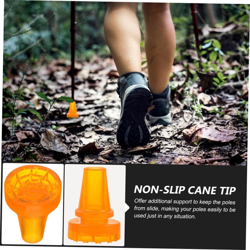 SUPVOX Trekking Pole Tips for Enhanced Stability and Performance Cane