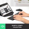 Wireless Keyboard and Mouse Combo | Foldable Bluetooth Multi-Device Keyboard