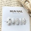 Milk Bingsu Nail Tips - Mediaval / 우유빙수 네일팁 -