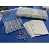 GTE 100PCS 30mm Silver Gold Coin Cases Capsules Holder Clear