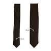 Fabio Farini - Plain-Coloured, Elegant Tie - Choice of Length: