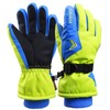 POPUBABI Kids Gloves, Kids Waterproof Gloves, Ski Boy Girl Gloves,