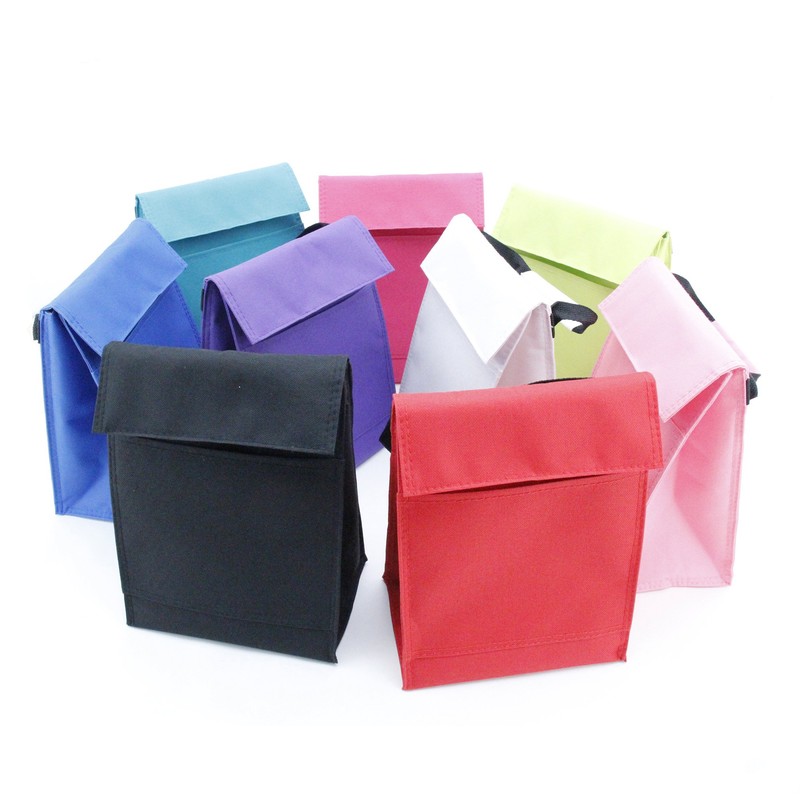 Colorful Hook Lunch Pack/ Lunch Cooler/ Cooler Tote Bag (Black)