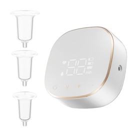 Lyaciomn Electric Inverted Nipple Corrector Portable Niplette Correct Flat and Inverted Nipples with Ease to Help Breastfeeding Easy Install Easy to Use -C