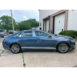 Made in USA - Trims Express 2013-2020 Lincoln MKZ MK-Z 6Pc w/Kaypad Cutout Chrome Pillar Post Stainless Trim