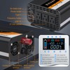 1000W Pure Sine Wave Inverter, 12V/24V Auto-Detect, 50Hz/60Hz Switchable, LCD