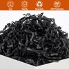 Mauproy 5oz Black Crinkle Cut Paper Shred Filler, Gift Boxes