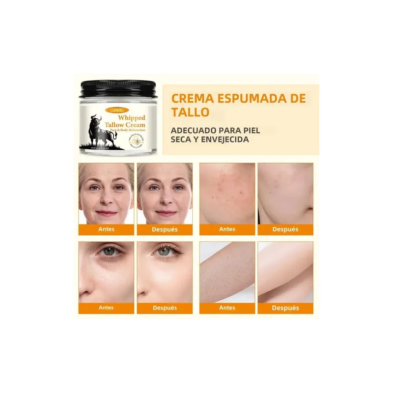 Crema Facial Corporal Cebo Res + Miel Hidrata Humecta Aclara