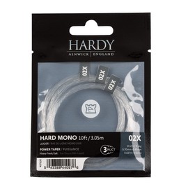 Hardy Hktlpsw1016 Leaders Power Taper Salt Monofilament, Clear