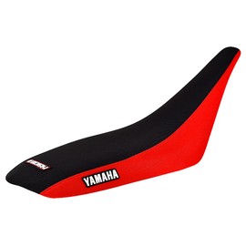 Enjoy Mfg Seat Cover - Compatible Fit for 2001-2005 Yamaha Raptor 660 Raptor 660R - #199 (RED Sides/Black TOP Standard)