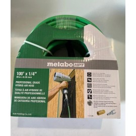 Metabo Hpt 115159M Professional Grade Hybrid Air Hose 100' x 1/4"