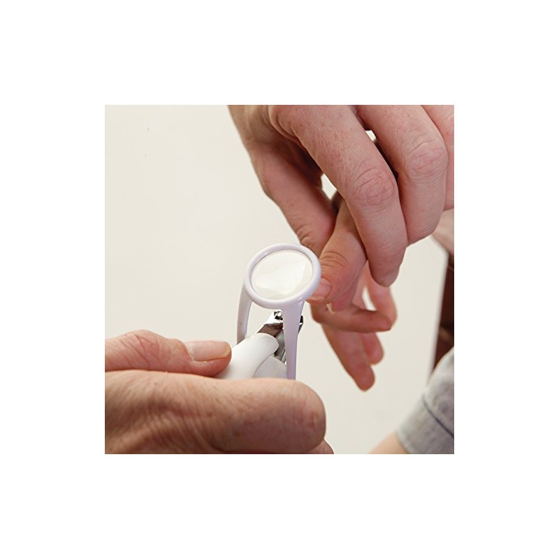 Dreambaby Cortauñas con lupa para niños, corte preciso y seguro,