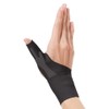 Alphax Wrist Supporter, Doctor Wrist Supporter, Fit, Black, Right Hand,