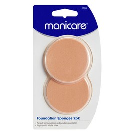 Manicare Compact Latex Foundation Sponge 2 Pack