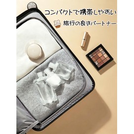 FsGrg Liquid Travel Bags Reusable Leak Proof Transparent Sealed Packing Bags Make Your Travel More Convenient For Liquids Such As Cream, Lotion, Shampoo, Shower Gel, 3 Specifications 30ml, 50ml, 100ml