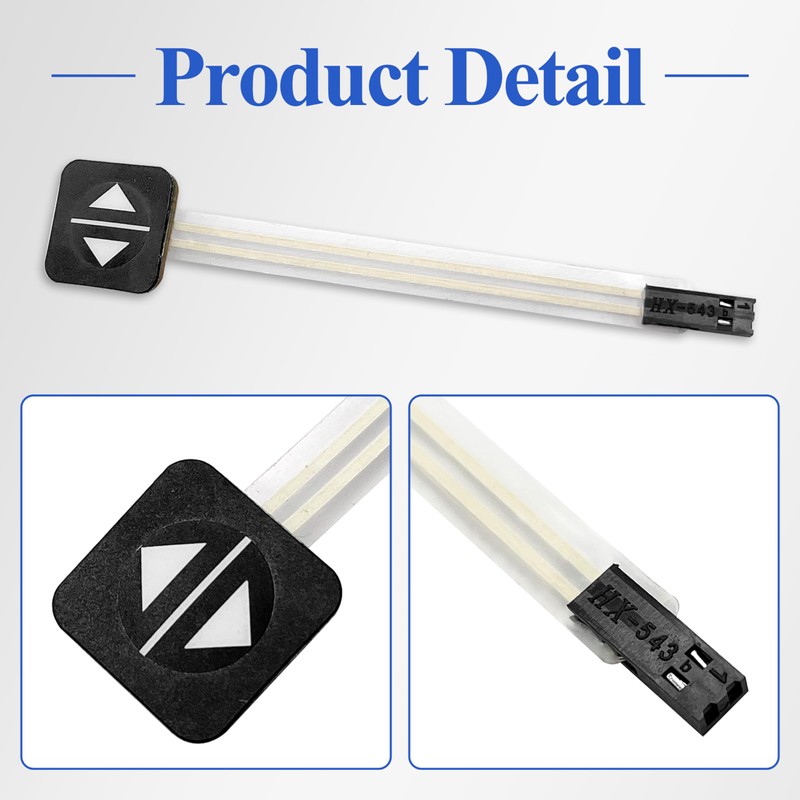 ShineUs WB24X10115 for Range Vent Hood Touchpad Blk PS953533 Compatible