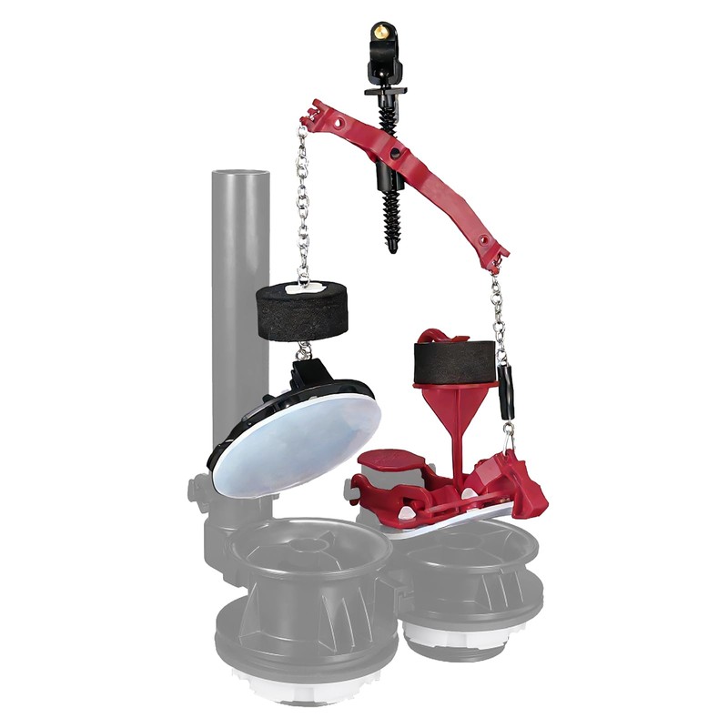 Nereusfwater Toilet Flapper Replacement Kit,Compatible with American Standard 7381657-200.0070A Vormax