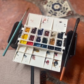 Portable Painter Classic Expansion Pans (8) – Carry Up to 18 Colors - Travel – Pocket Size - Ultralight - Quality