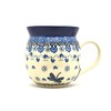 Polish Pottery Mug - 15 oz. Bubble - Dragonfly