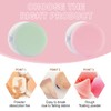 Jitnga 4 Pieces Sponge Face Round Make Up Powder Puff