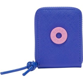 Bubba Crazy Cartera Billetera Tarjetero Monedero Accesorios Mujer Compacta PU Vegano - Azul