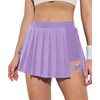 BZB Tennis Pleated Skirts for Women Stretch High Waisted Golf