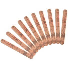 KADS 10Pcs Nail File 120/180 Grit Chinese Style Washable Professional Nail Files Reusable Double Sided Nail Styling Tools for Home and Salon Use (Palace Song and Music)
