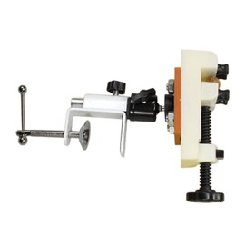 F Fityle Jaw Bench Clamp Sculpture Craft Carving Tool Small Workbench Tool Mobile Fixed Clamp for Jewelry Repair Fixing Small Part DIY