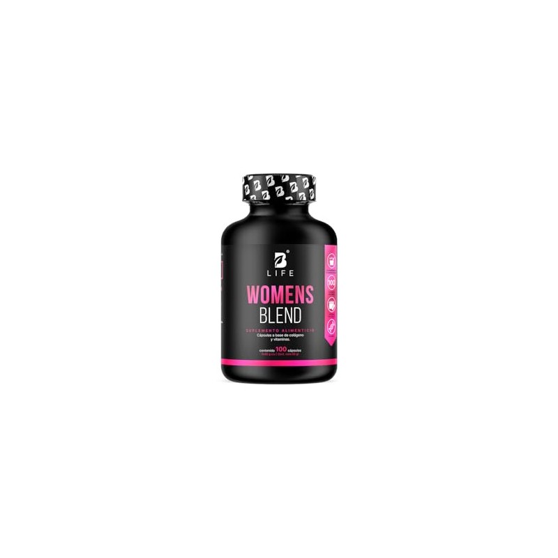 B Life Multivitamínico para Mujer con Biotina y Colágeno 100
