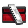 Focusound Blues Harmonica, Multi-Tone Options, 10 Holes 20 Notes, Quick