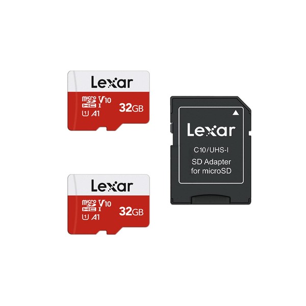 Lexar Micro SD Card 32 GB Pack of 2 Memory