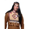 WIG ME UP LM3049-P103 Wig headband Native American Man Men