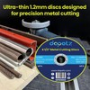 Dapetz ® 4.5" Ultra-Thin Metal Cutting Discs (115mm) for Angle