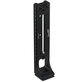 Haoge LVR-200AS 200mm Dual Dovetails Plate Nodal Slide Vertical Rail with 90 Degree Quick Release Dovetail fit Arca Swiss Type Tripod Ballhead Ball Head Panoramic Panorama Clamp