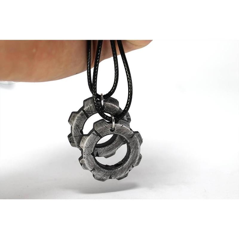 Cogtag Pendant Necklace / Keychain - Gears of War -