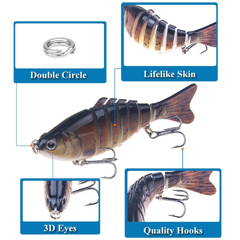 Robotic Fishing Lure - Angling Baits for River,Professional 3D Robotic