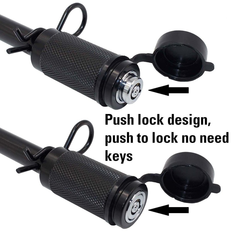 TowWorks 79831 Keyed Unique 5/8" Trailer Hitch Lock with Extra