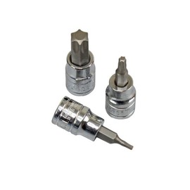 US PRO 10Pc 3/8 Drive 48mm Long S2 Torx Socket Set T10 - T55 B2066