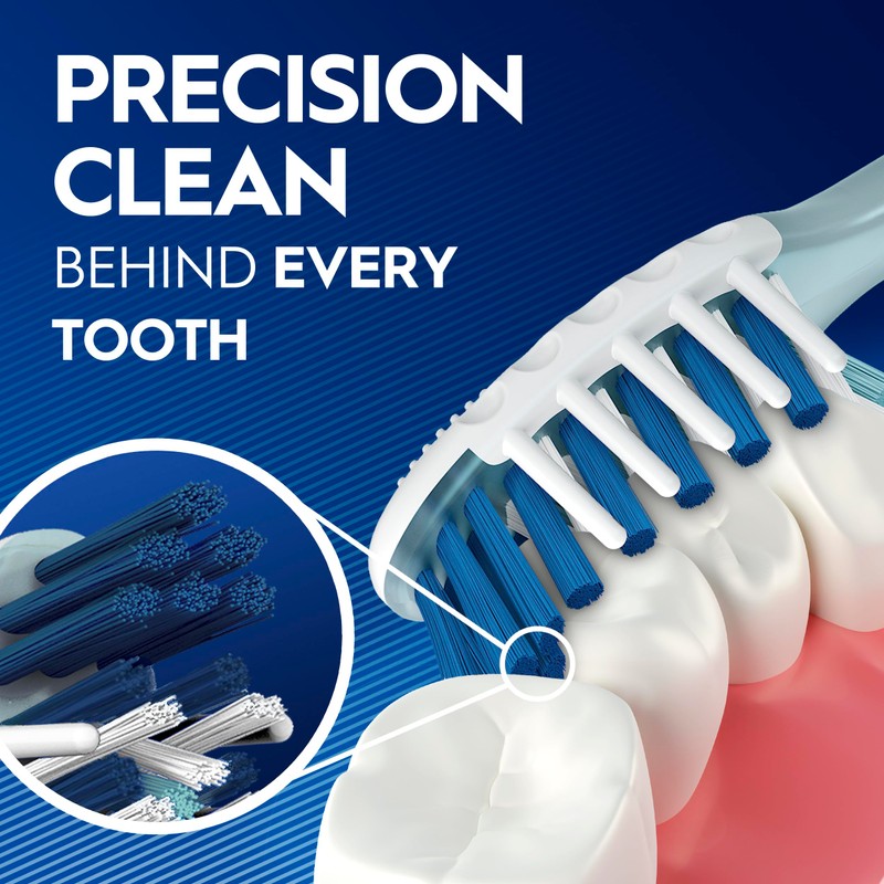 Oral-B Pro Health CrossAction Plaque Removal toothbrushes, 2 Count Toothbrush