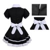 Colorful House Women's Cosplay French Apron Maid Fancy Dress Costume