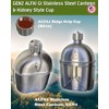 ALFA 1 GI Military Grade Stainless Steel Canteen & Kidney